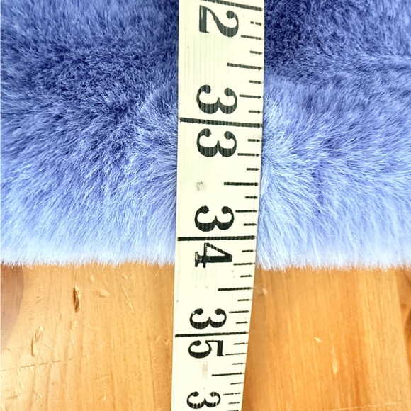 Donna Salyer’s Fabulous Furs Periwinkle Le Mink Faux Fur Coat & Bucket Hat Sz XL - Picture 12 of 12